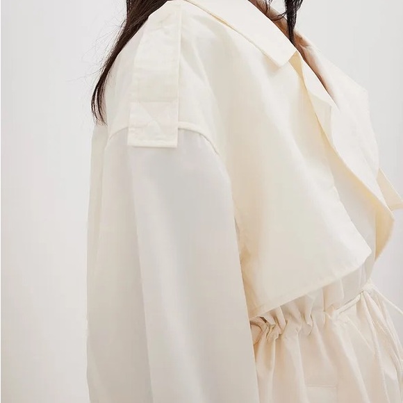 🔖 NWT NA-KD Oversized Nylon Trench 🔖 - Picture 2 of 12